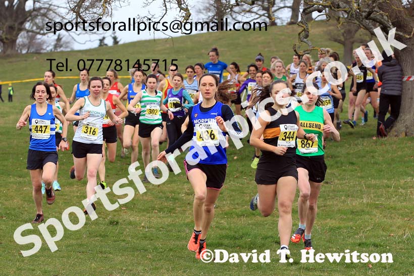 Senior Womens 2023 NEHL, Alnwick, Northumberland. Photo: David T. Hewitson/Sports for All Pics